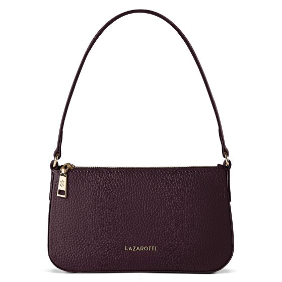 Lazarotti Bologna Leather Pochette Schultertasche Leder 22 cm