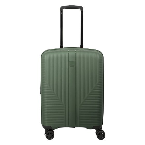 Travelite Air Stripe 4 Rollen Kabinentrolley S 55 cm mit Dehnfalte