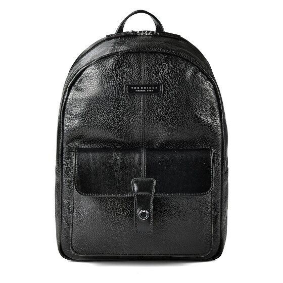 The Bridge Biagio Business-Rucksack Leder 41 cm Laptopfach