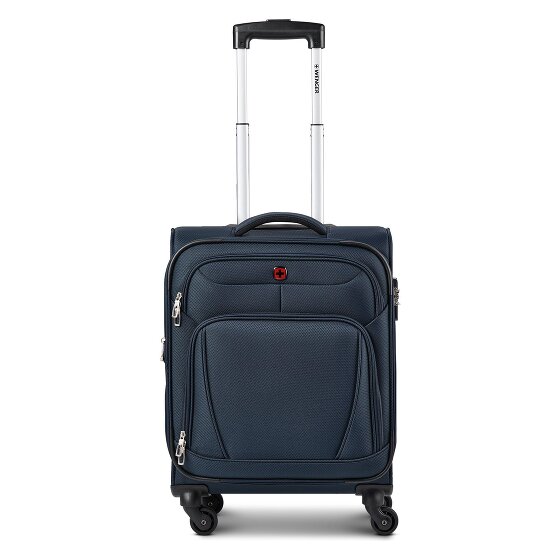 Wenger Beaumont 4 Rollen Kabinentrolley S 54 cm mit Dehnfalte
