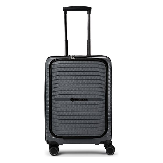 Stratic Bright + 4 Rollen Kabinentrolley 55 cm Laptopfach