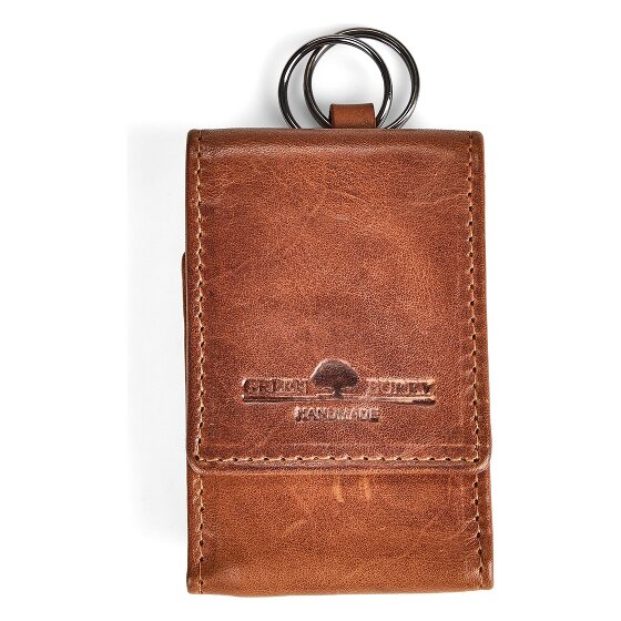Greenburry Newport Geldbörse RFID Schutz Leder 8.5 cm