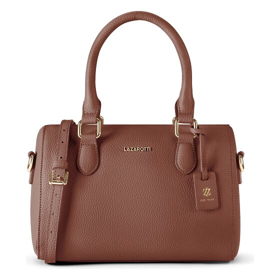 Lazarotti Bologna Leather Bowling-Bag Handtasche Crossbody Leder 26 cm