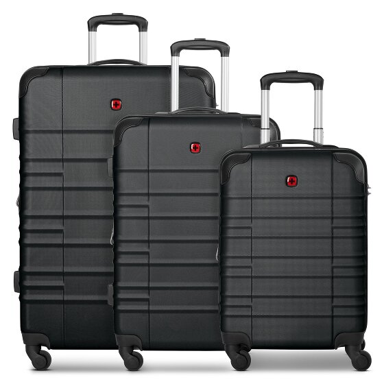 Wenger Amplar Evo 4 Rollen Kofferset 3-teilig mit Dehnfalte