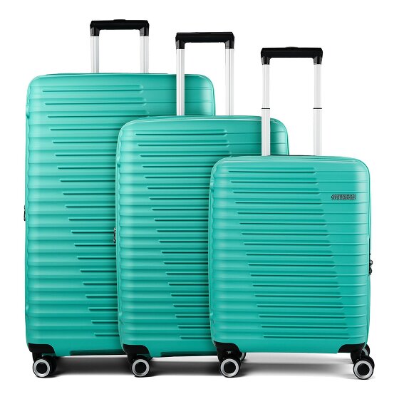 American Tourister Roadrush 4 Rollen Kofferset 3-teilig mit Dehnfalte