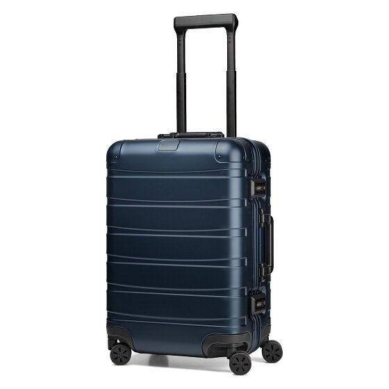 Redolz Pro Aluminium 4-Rollen Kabinentrolley S Aluminium 55 cm