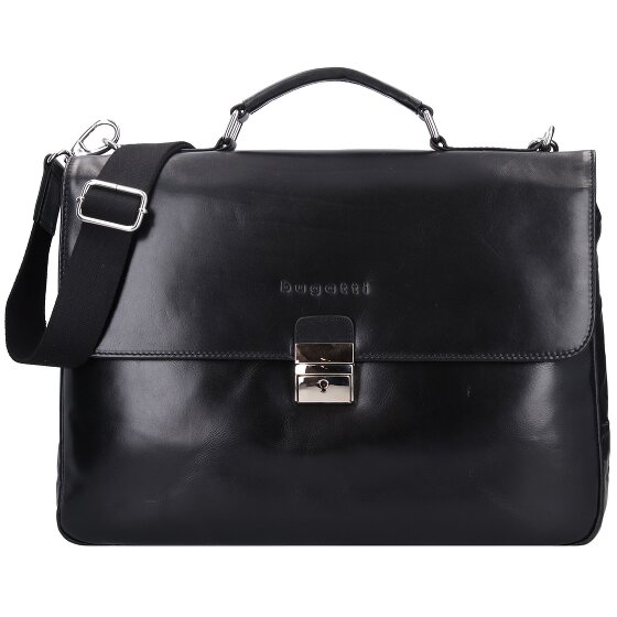 bugatti Romano Aktentasche Leder 40 cm Laptopfach