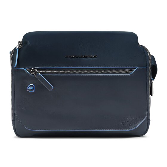 Piquadro Blue Square Umhängetasche Leder 27 cm
