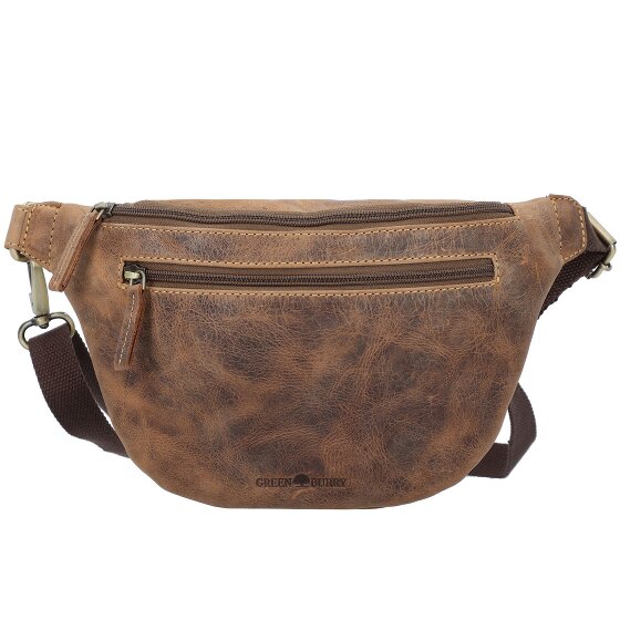 Greenburry Vintage Gürteltasche Leder 22 cm