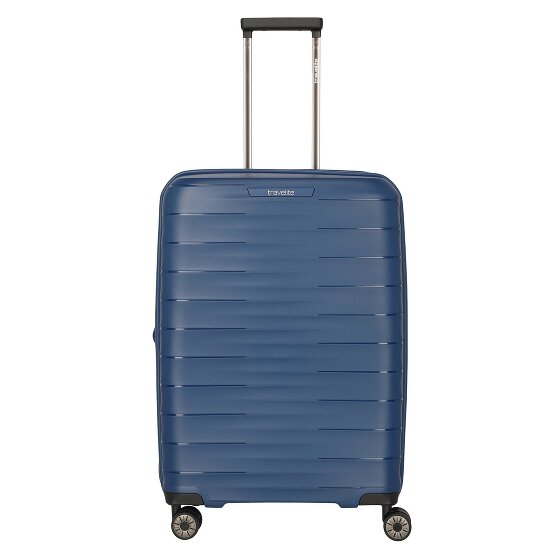Travelite Mooby 4 Rollen Trolley M 66 cm mit Dehnfalte