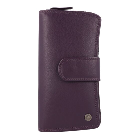 Greenburry Spongy Geldbörse Leder 9,5 cm