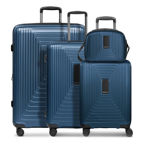 Redolz Essentials 14 4-Rollen Kofferset + Beautycase 4 tlg. mit Dehnfalte