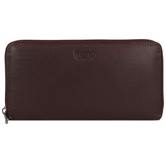 mano Donna Giulia Geldbörse Leder 20 cm