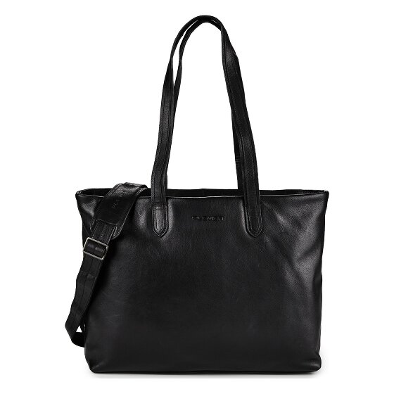 Plevier Catz Aktentasche RFID Schutz Leder 43 cm Laptopfach