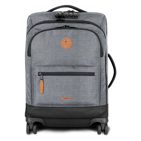 Cabaia Soft Suitcase Small 4 Rollen Kabinentrolley S 55 cm Laptopfach