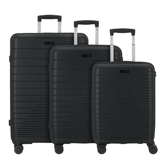 d&n Travel Line 4600 4 Rollen Kofferset 3-teilig