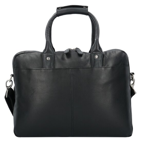 Dermata Aktentasche Leder 39 cm Laptopfach
