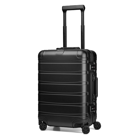 Redolz Pro Aluminium 4-Rollen Kabinentrolley S Aluminium 55 cm