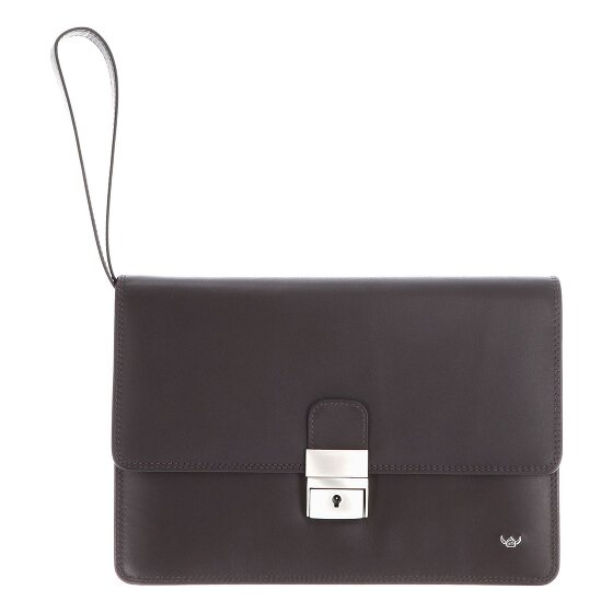 Golden Head Polo Herrentasche Handgelenktasche Leder 23 cm
