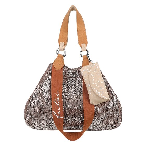 Fritzi aus Preußen Limited Painted Straw Schultertasche 43 cm