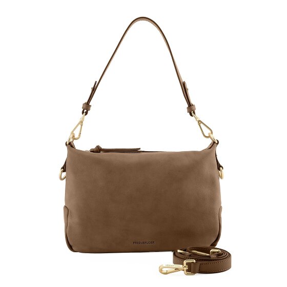 FredsBruder Just Easy Schultertasche Leder 31 cm