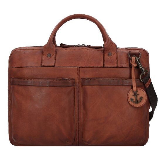 Harbour 2nd Urban Poets Aktentasche Leder 50 cm Laptopfach