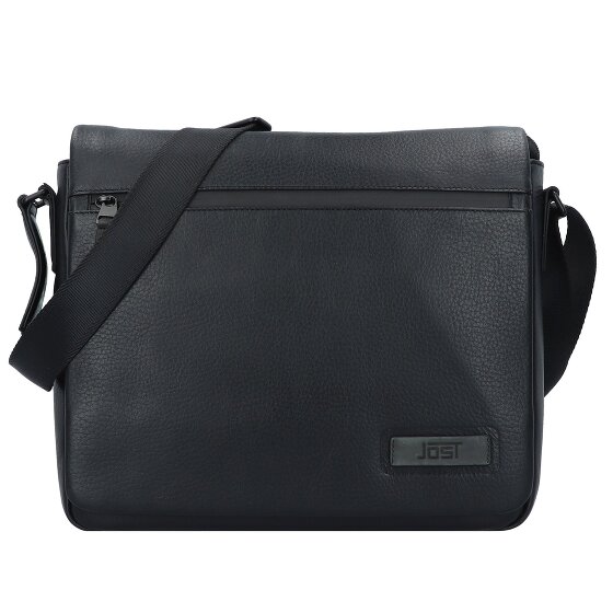 Jost Stockholm Messenger Leder 33 cm Laptopfach
