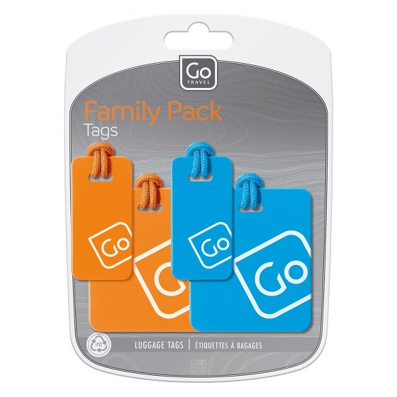 Go Travel Adressanhängerset 4 tlg.