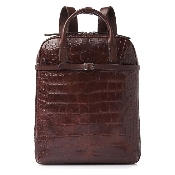 Castelijn & Beerens Emma Daypack RFID Schutz Leder 41 cm Laptopfach