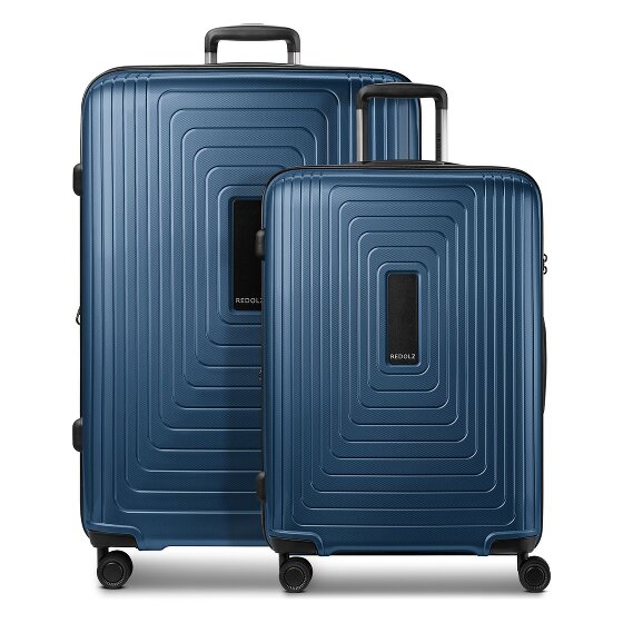 Redolz Essentials 14 4-Rollen Kofferset M+L mit Dehnfalte