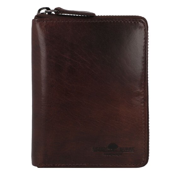 Greenburry Newport Geldbörse RFID Schutz Leder 10 cm