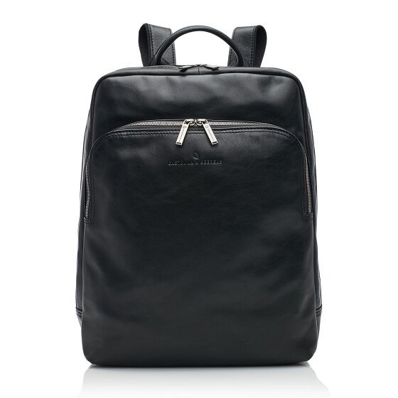 Castelijn & Beerens Firenze Business-Rucksack RFID Schutz Leder 41 cm Laptopfach