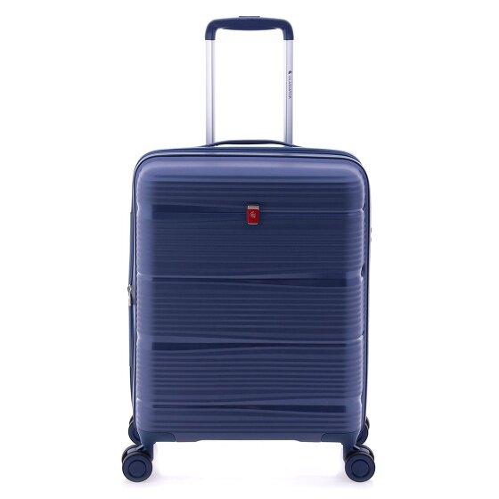 Gladiator 0800 4 Rollen Kabinentrolley 55 cm mit Dehnfalte