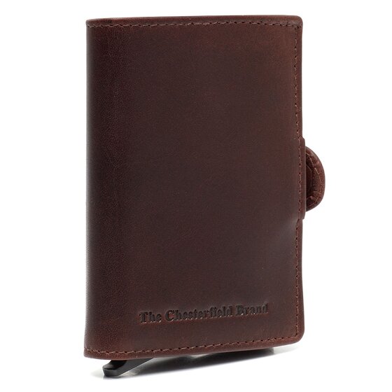 The Chesterfield Brand Lagos Kreditkartenetui RFID Schutz Leder 6.5 cm