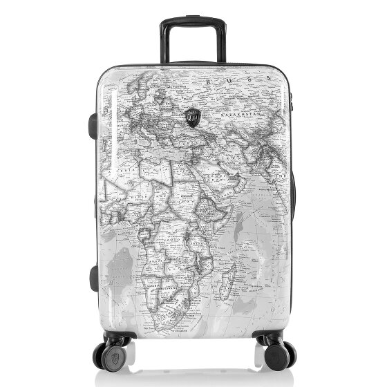 Heys Black Camo 4 Rollen Trolley M 66 cm mit Dehnfalte