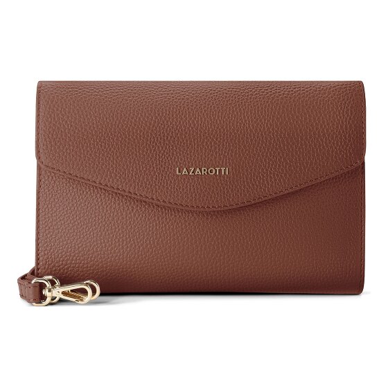 Lazarotti Bologna Leather Clutch Tasche Leder 23 cm