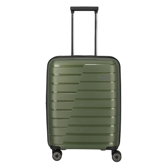 Travelite Air Base 4 Rollen Kabinentrolley 55 cm mit Dehnfalte