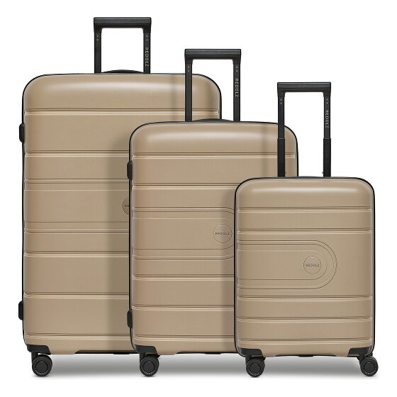 Redolz Essentials 11 4 Rollen Kofferset 3-teilig mit Dehnfalte