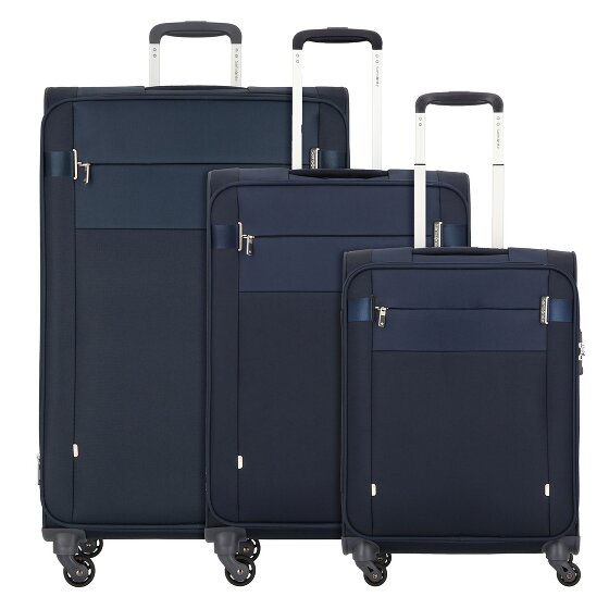 Samsonite Citybeat 4 Rollen Kofferset 3-teilig mit Dehnfalte