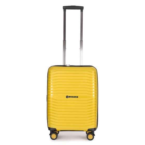 Stratic Bright+ 4 Rollen Kabinentrolley S 55 cm mit Dehnfalte