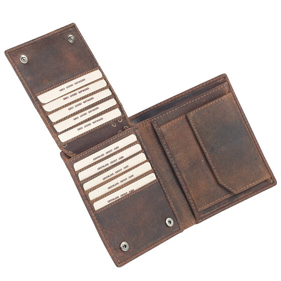 Greenland Nature Montana Geldbörse I Leder 10,5 cm