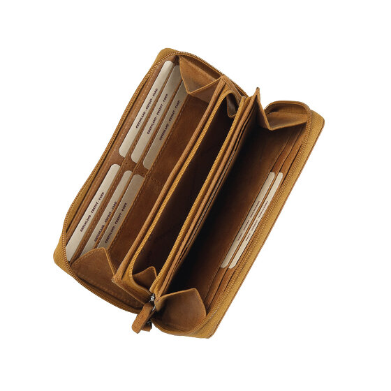 Greenland Nature Light Geldbörse Leder 19 cm