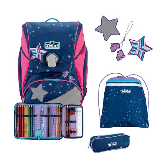 Scout Alpha Schulranzen-Set 4-teilig