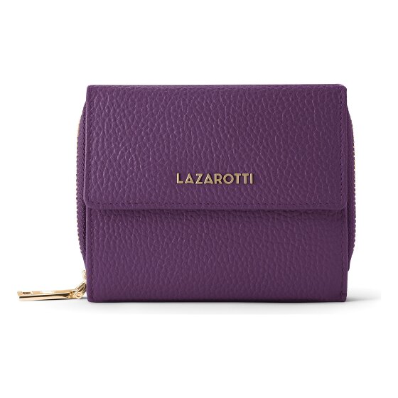 Lazarotti Bologna Leather Zip-Around Geldbörse Leder 12 cm