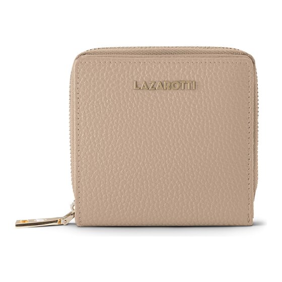 Lazarotti Bologna Leather Medium Zip-Around Geldbörse Leder 10 cm