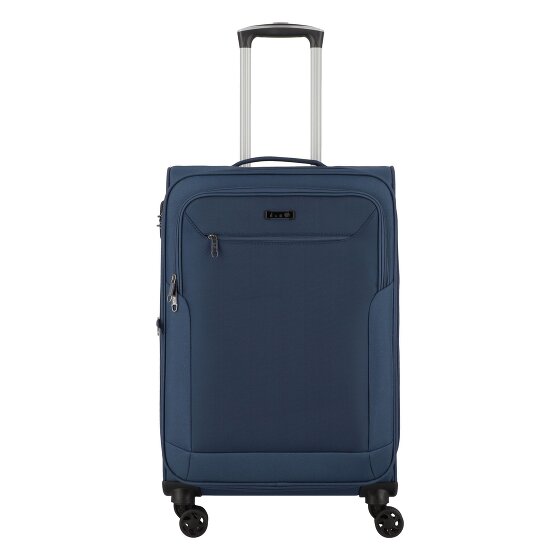 d&n Travel Line 6864 4-Rollen Trolley 66 cm