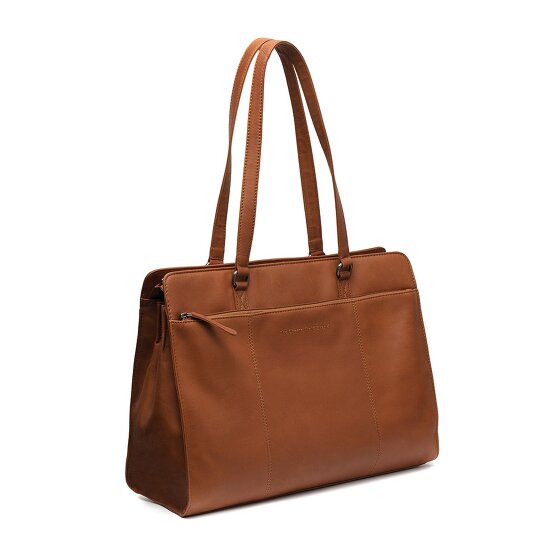The Chesterfield Brand Fidenza Schultertasche Leder 40 cm Laptopfach