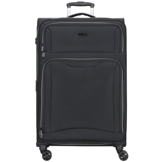 d&n Travel Line 9204 4 Rollen Trolley L 76 cm mit Dehnfalte