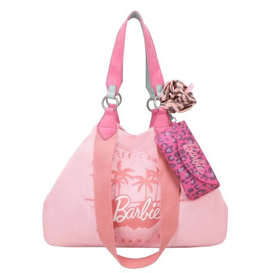 Fritzi aus Preußen Malibu Denim Limited Barbie Izzy Medium Shopper Tasche 42 cm rosa