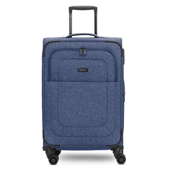Redolz Essentials 12 MEDIUM 4-Rollen Trolley 67 cm mit Dehnfalte